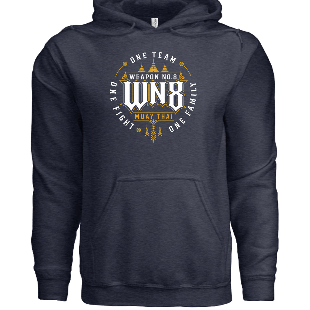 Classic Navy Heather - SS4500 - FRONT