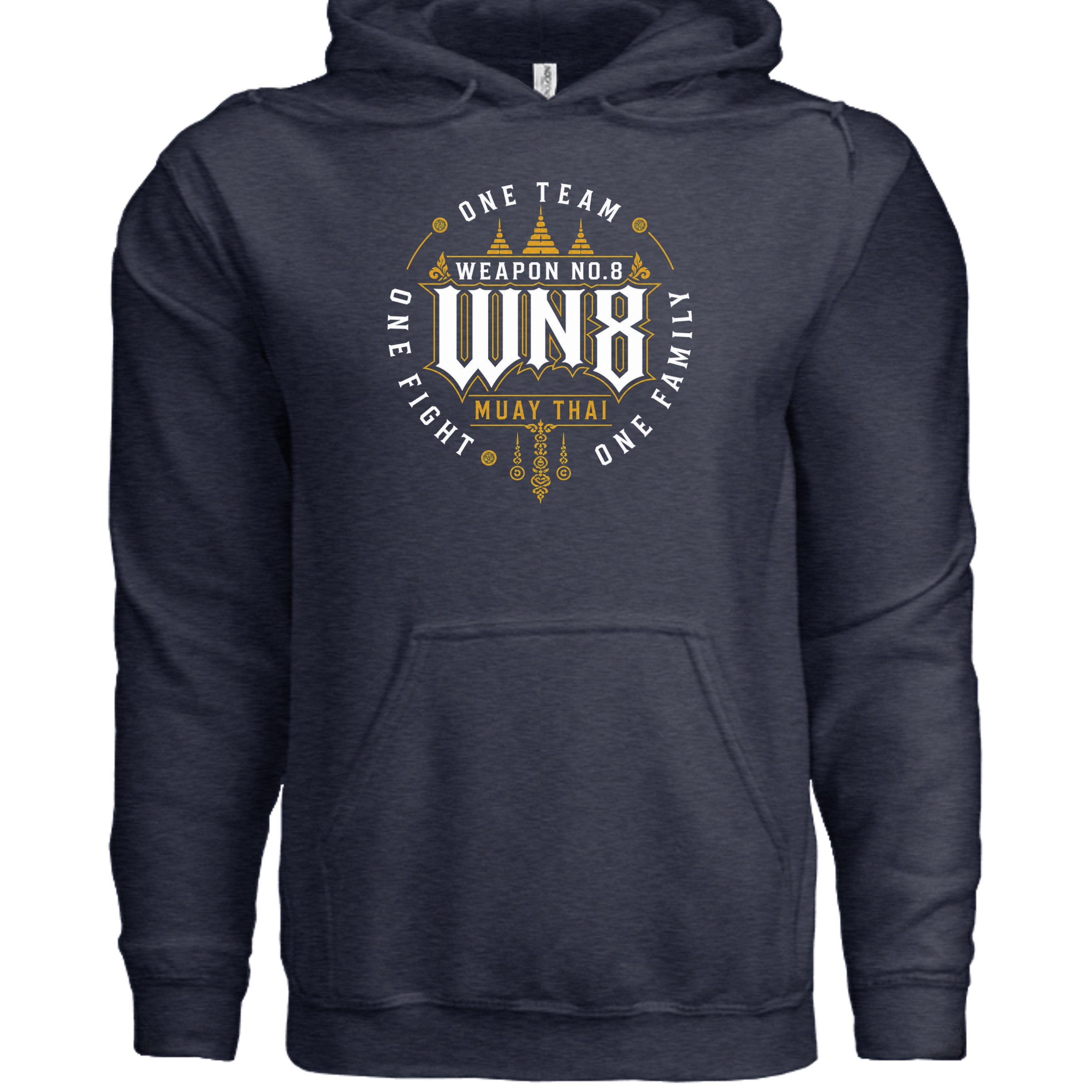 Classic Navy Heather - SS4500 - FRONT