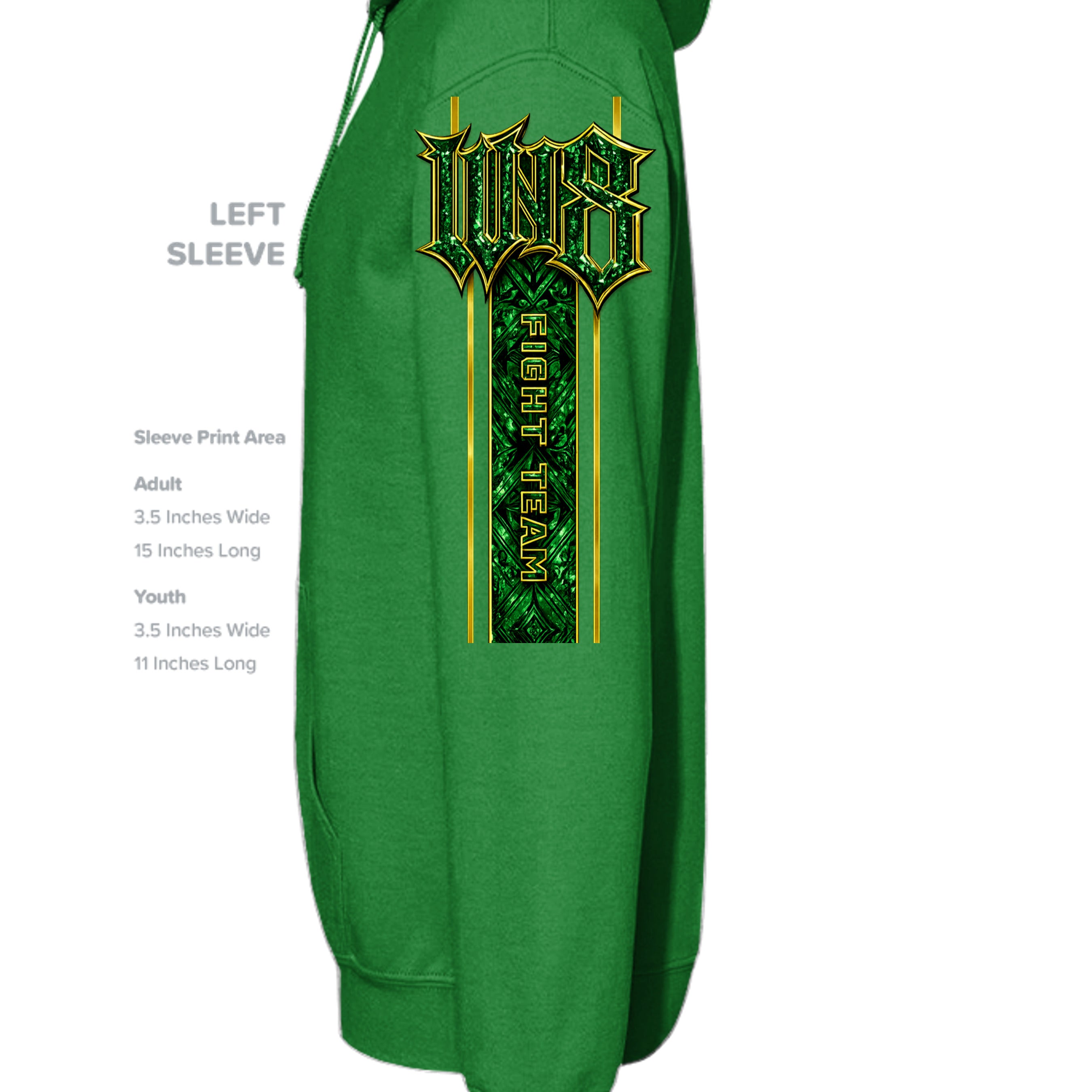 Kelly Green - SS4500 - SLEEVE_LEFT