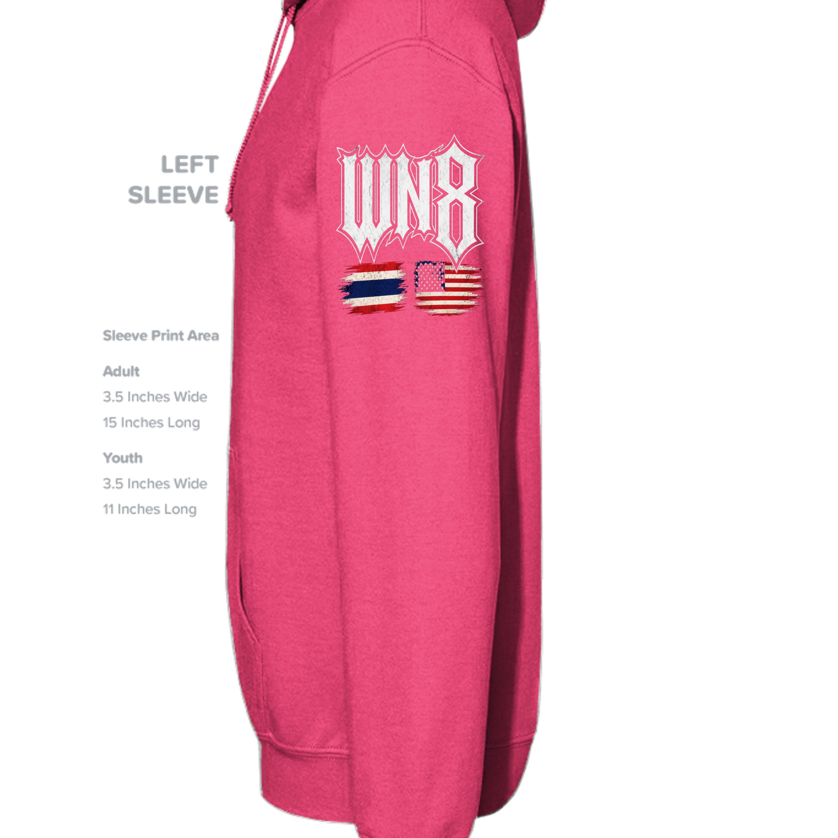 Neon Pink - SS4500 - SLEEVE_LEFT
