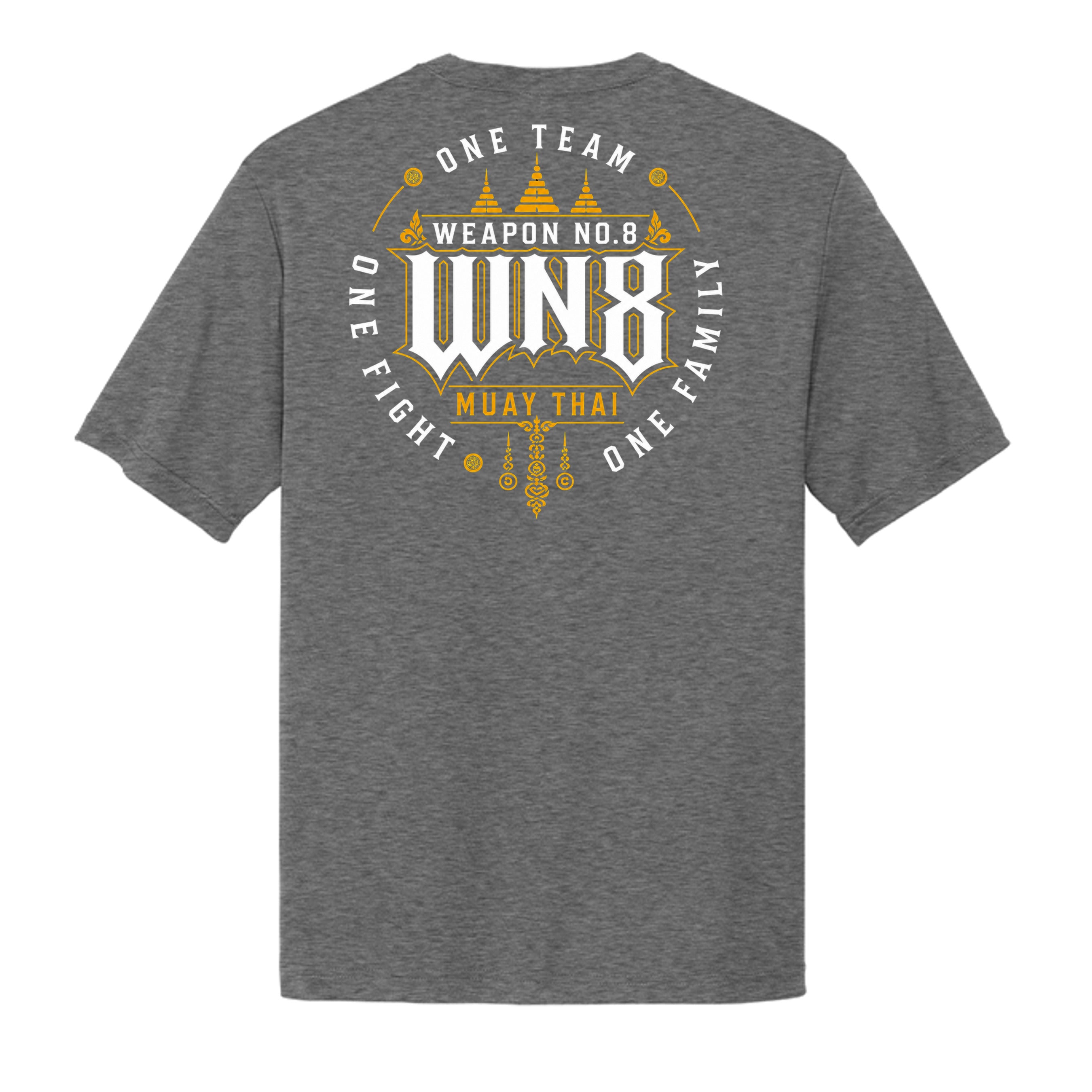 Iron Grey Heather - ST350 - BACK