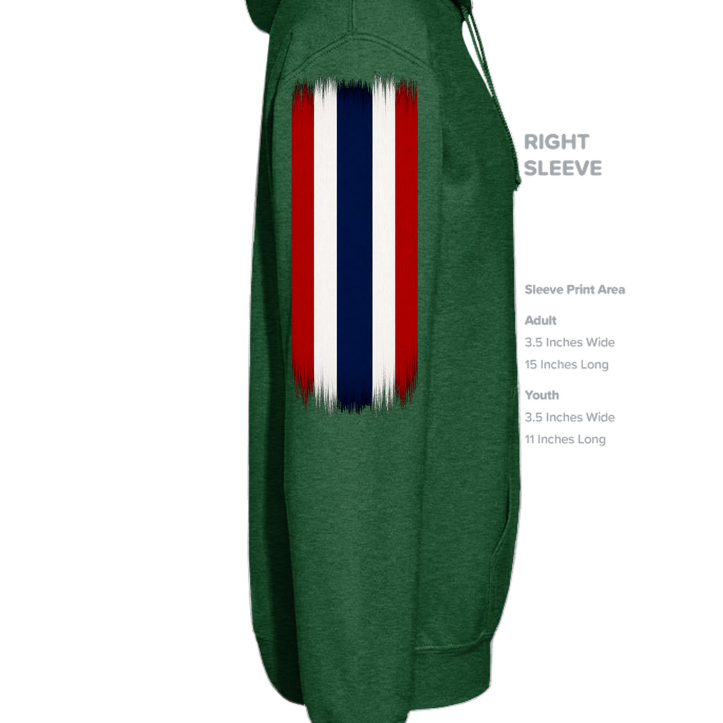 Kelly Green Heather - SS4500 - SLEEVE_RIGHT